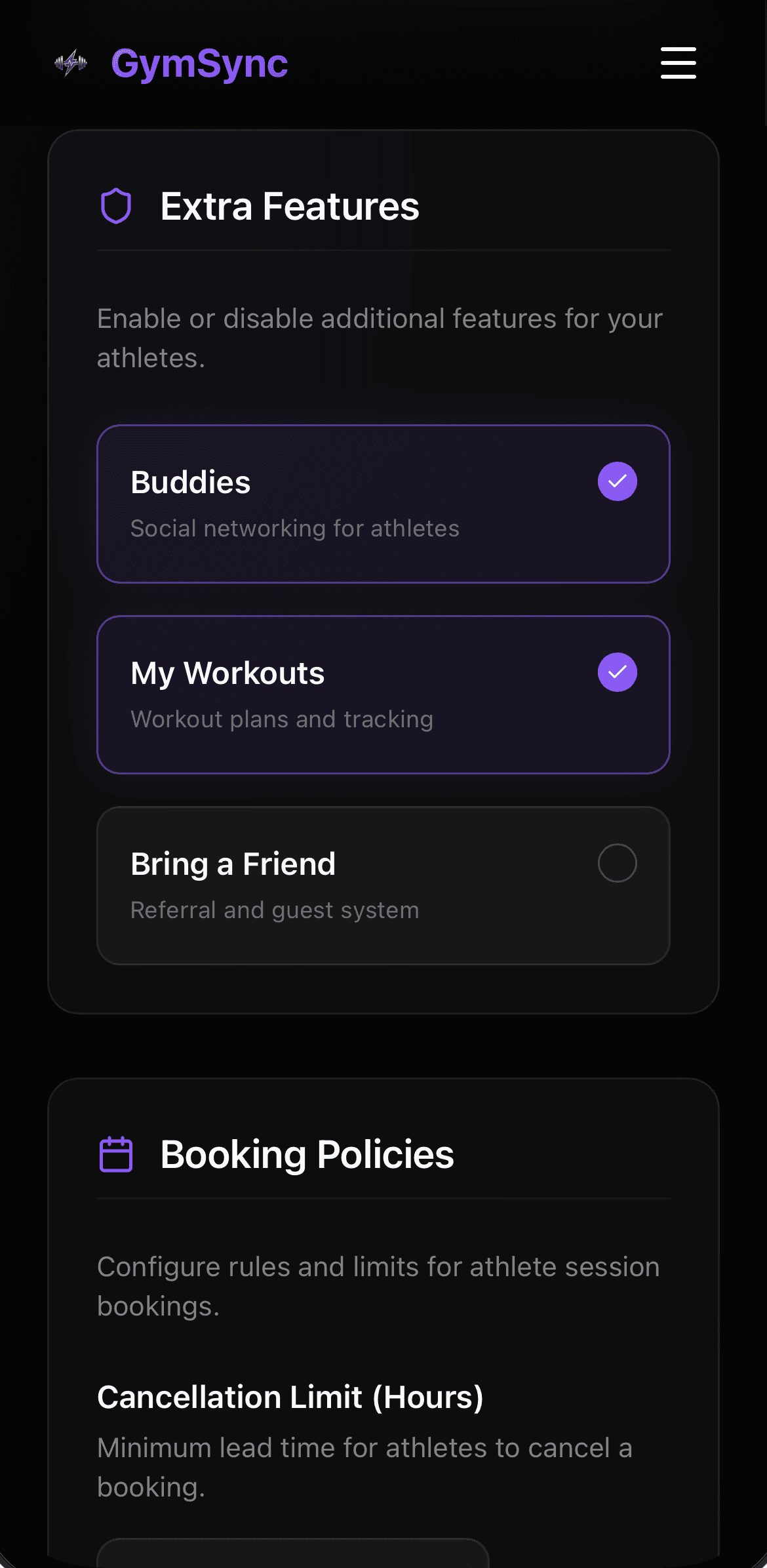 Customizable Experience Mobile