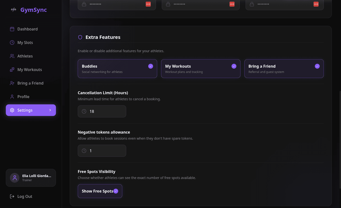 Customizable Experience