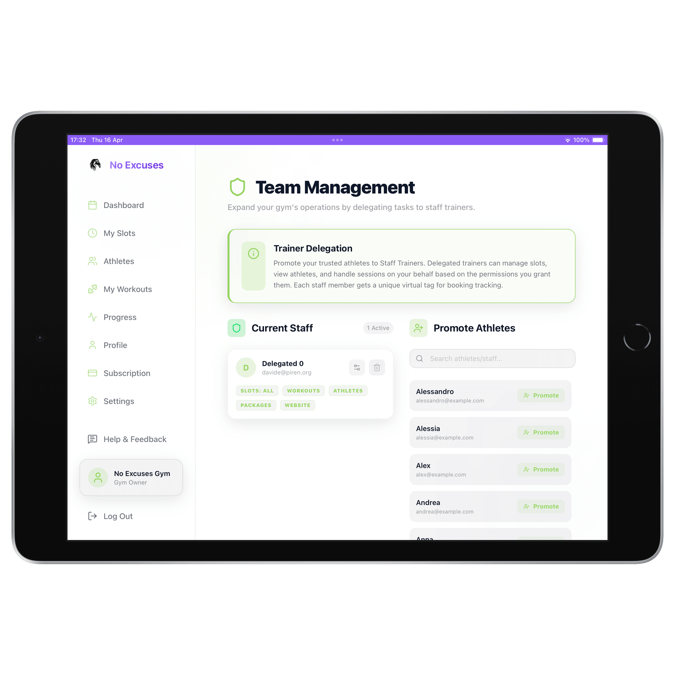 Team Management