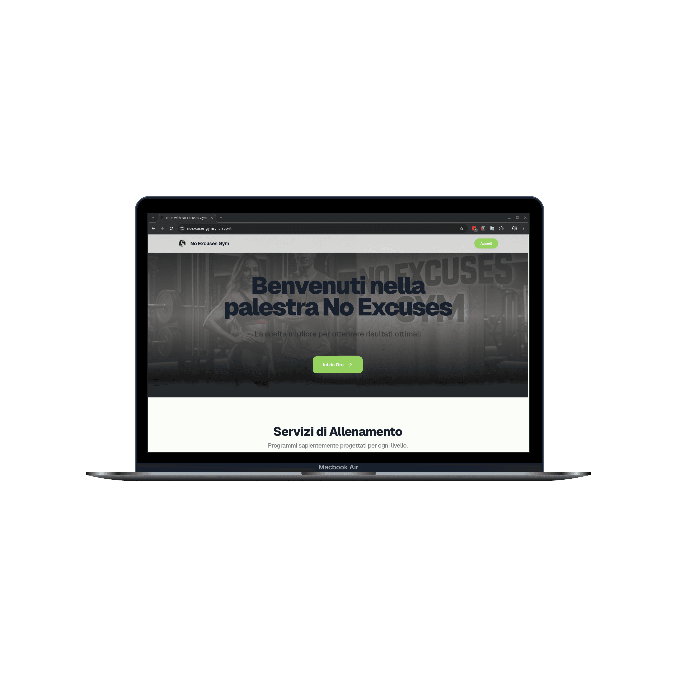 Live Website Result